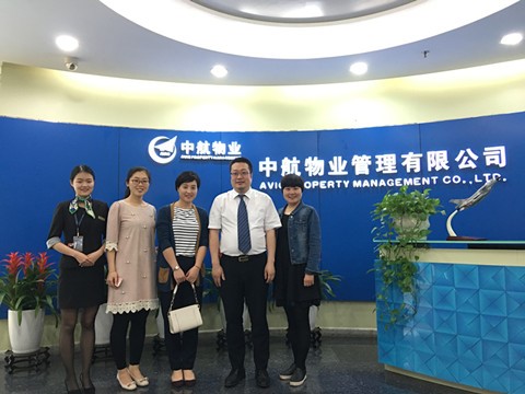 赴中航物业管理公司开拓51风流
市场